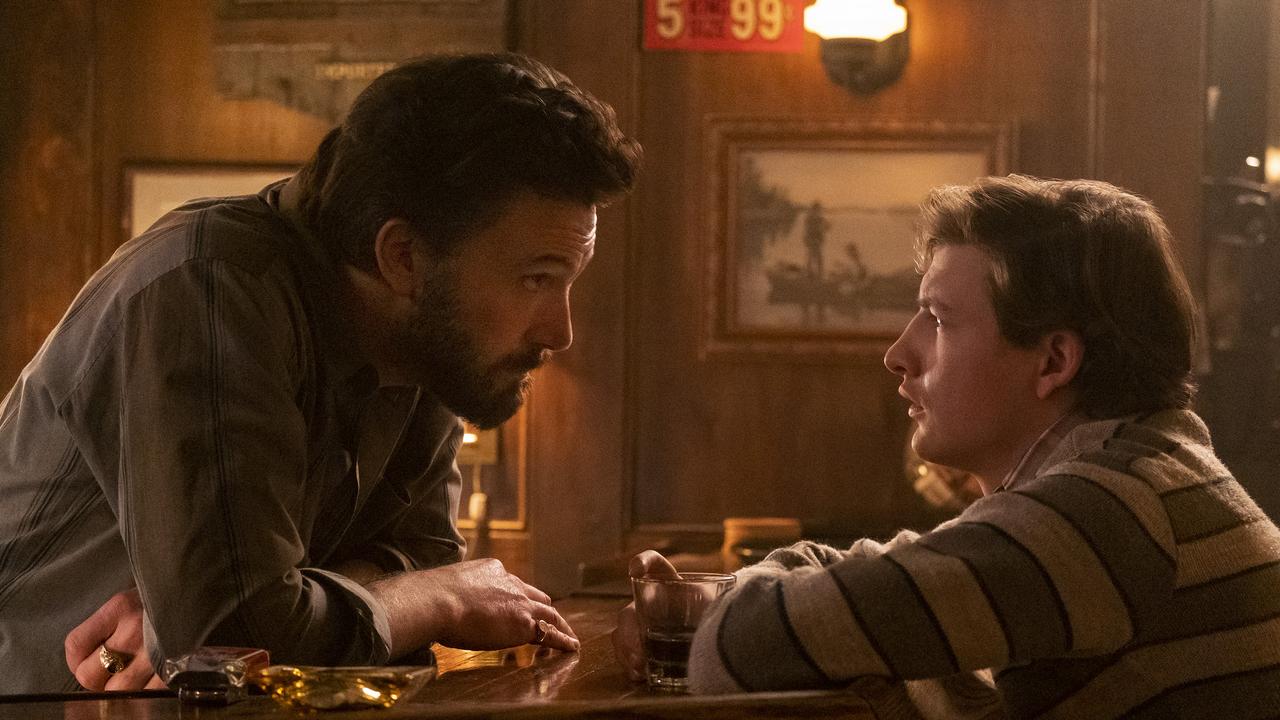 Ben Affleck says his character in The Tender Bar reminds him of his own father.