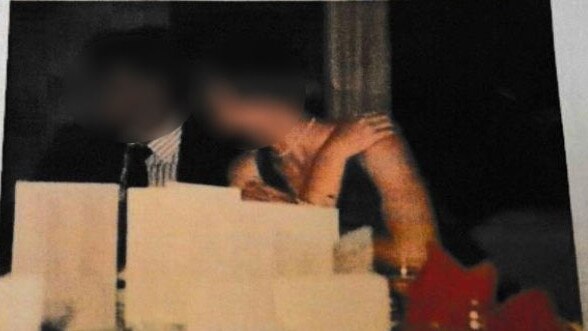 A photograph allegedly showing the minister and the woman. Picture: news.com.au