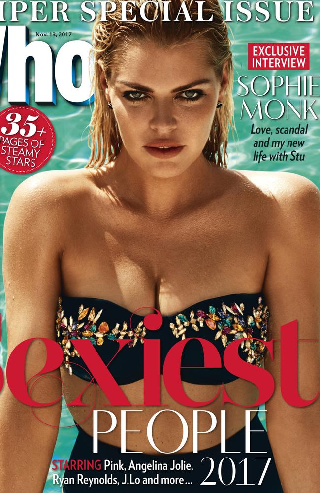 Sophie Monk sizzles on the cover of WHO's Sexiest People issue.