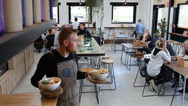 Skinny Dippers Cafe. Picture: Peter Ristevski