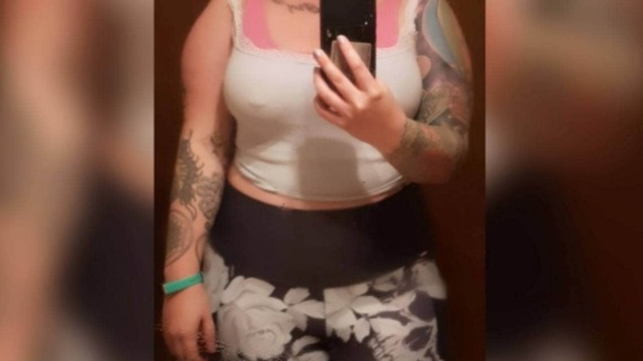 The ‘offending’ outfit Newbold wore to fly with Air New Zealand. Picture: Supplied.