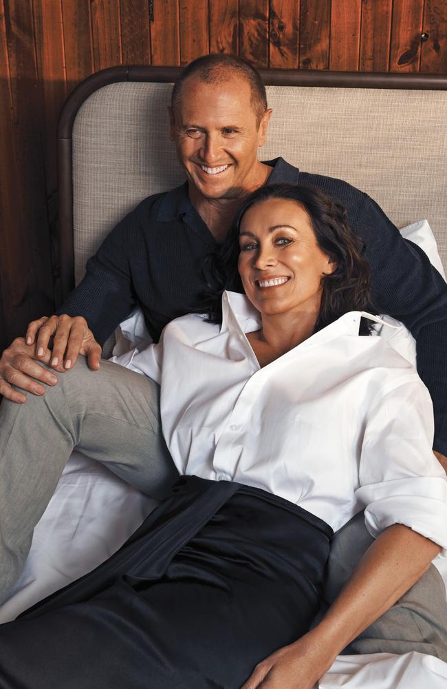 Larry Emdur, pictured with wife Sylvie for Body+Soul, is the new host of The Chase. Picture: Damian Bennett