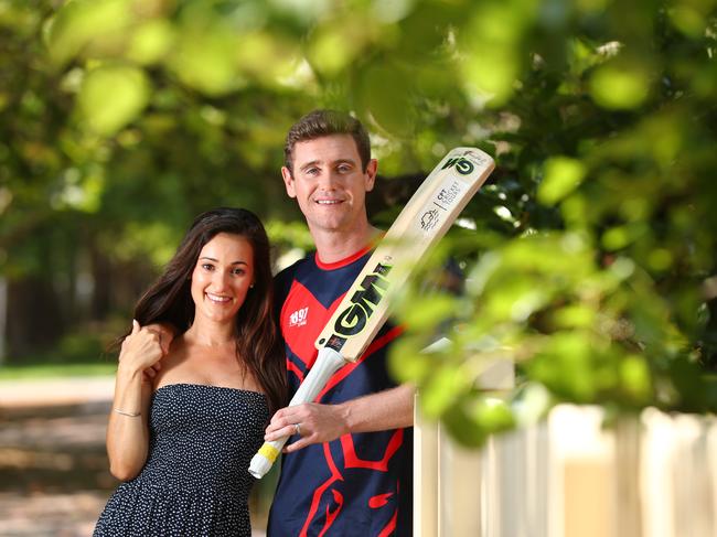 Ian Cockbain with his wife Amy.