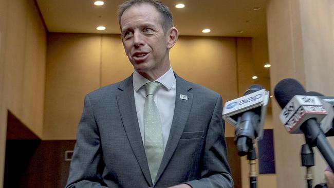 ACT Attorney-General Shane Rattenbury says the independent review will assist in establishing reforms to the territory’s minimum age of criminal responsibility, with it set to be increased from 10 to 14. Picture: AAP Image/Luis Ascui