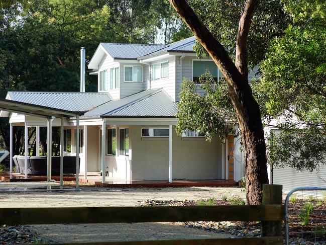 Erin Patterson’s Leongatha home. Picture: Luis Enrique Ascui