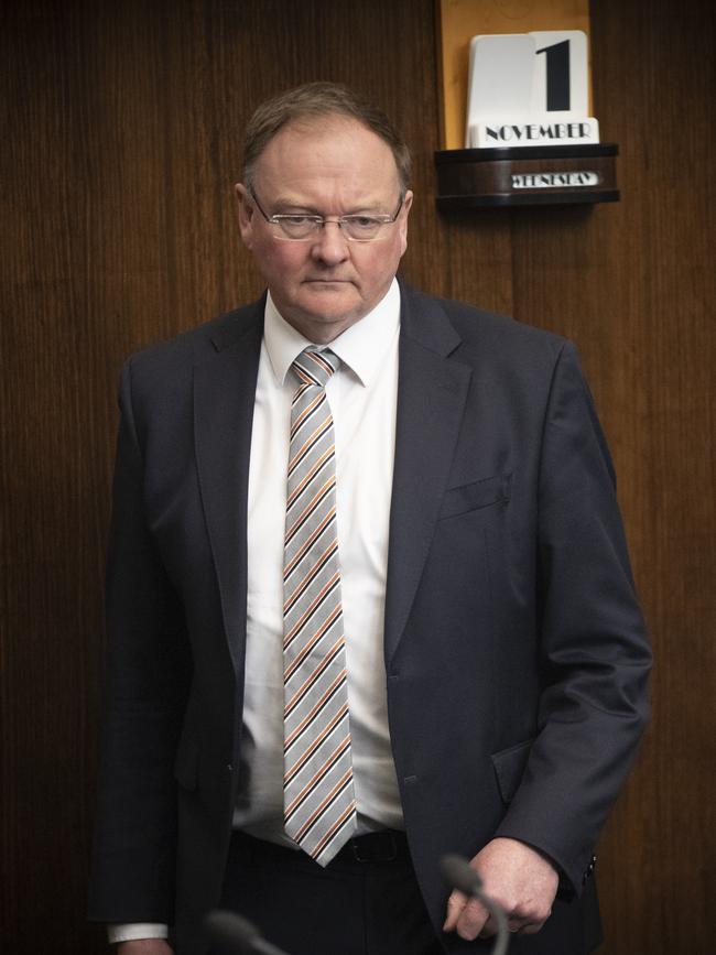 Tasmanian Parliament Question Time, Roger Jaensch MP. Picture: Chris Kidd