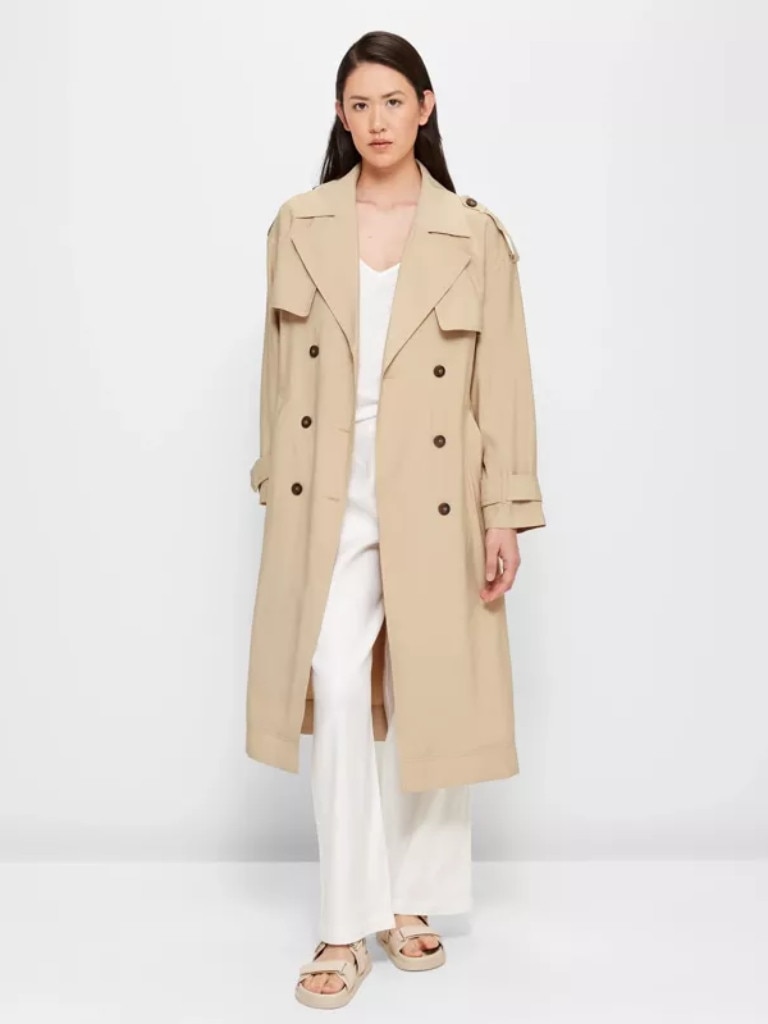 Lightweight Trench Coat – Preview. Picture: Target.