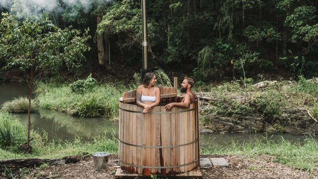 Palmer &amp; Gunn is one of the Gold Coast hinterland’s most popular Airbnbs. Picture: Luke &amp; Jess @_aswewander