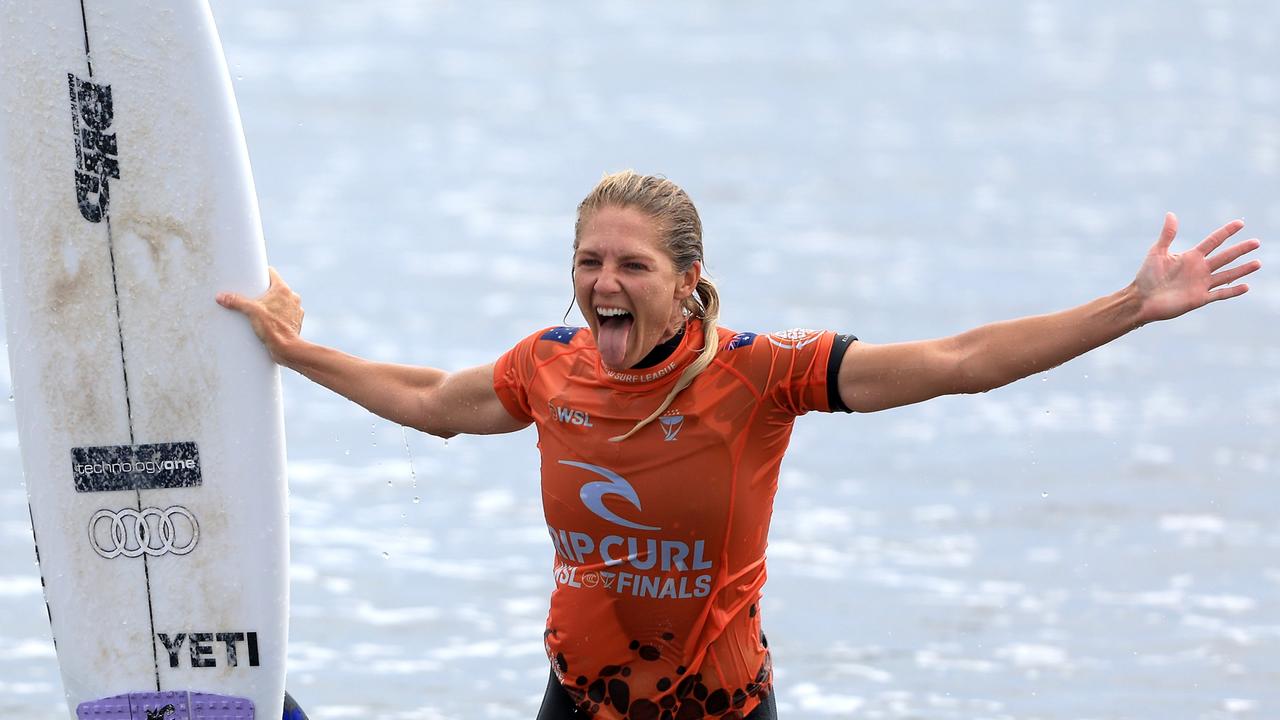 Australian surfing champion Stephanie Gilmore. Picture: Getty Images