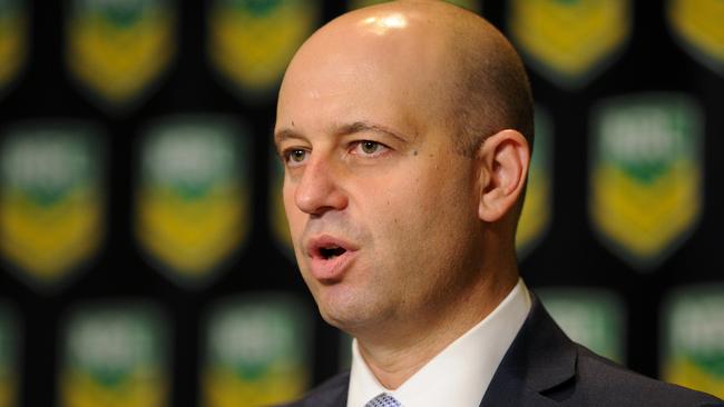 NRL CEO Todd Greenberg. Pic: AAP