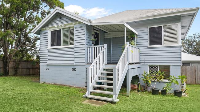 Listed at offers over $800,000 is this three bedder at 115 Gross Avenue, Hemmant, which sits on a 409sq m block.