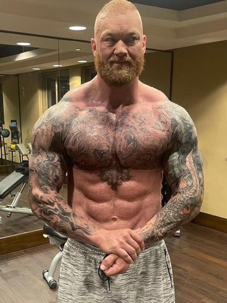 Thor deals bjornsson weight