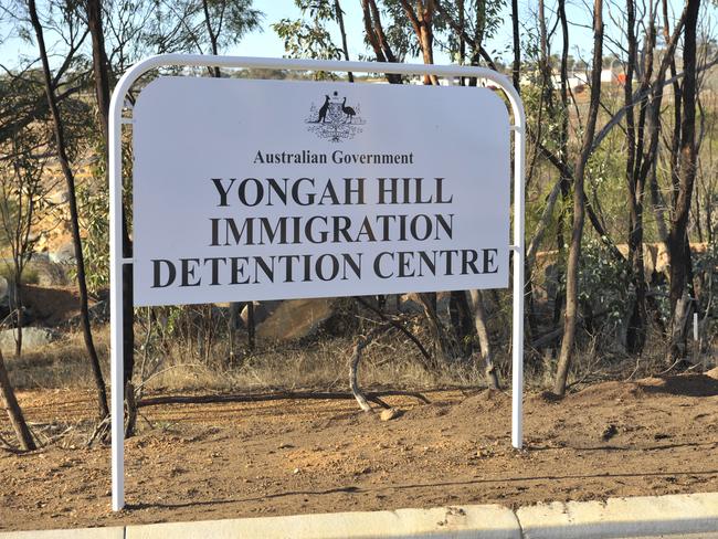 Yongah Hill Immigration Detention Centre near Northam, Western Australia. Picture: Stewart Allen