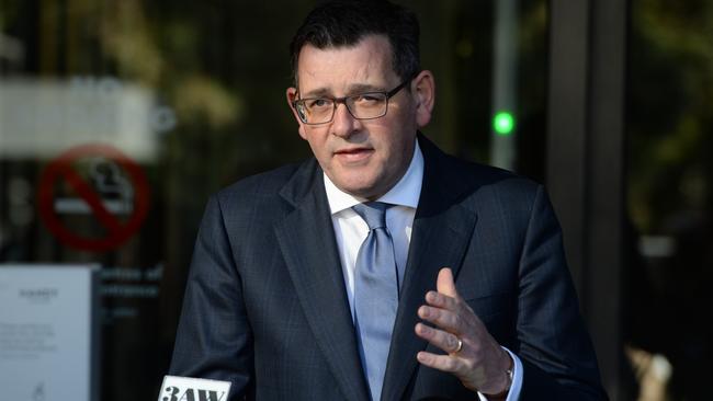 Victorian Premier Daniel Andrews confirms the state will not host the 2026 Commonwealth Games. Picture: NCA NewsWire/ Andrew Henshaw