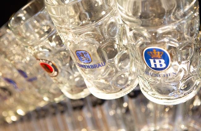 The Bavarian will offer five limited edition biers during Oktoberfest. Picture: Jordan Shields