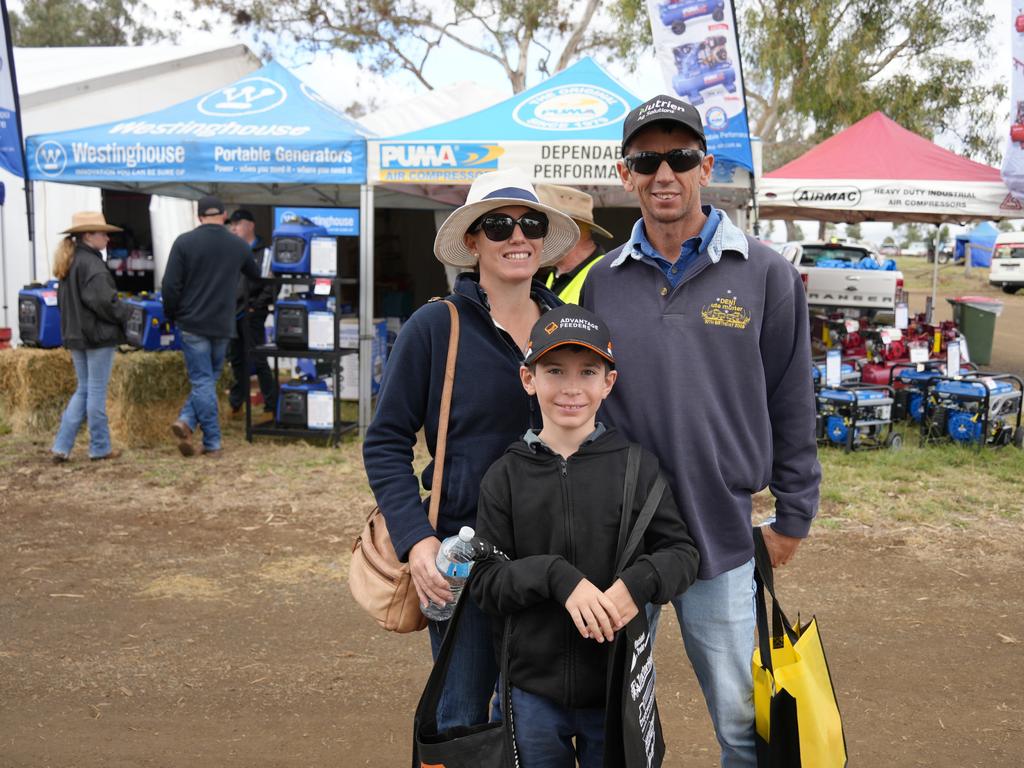 The Marsh family at Farm Fest 2025