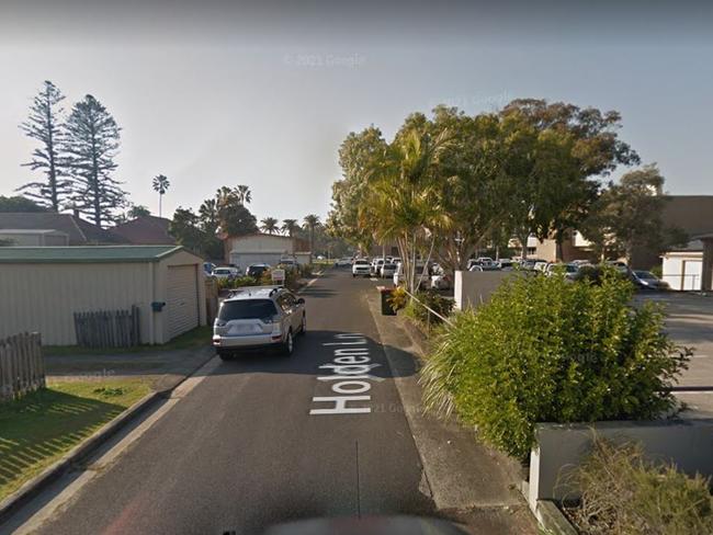 The 54-year-old was found unconscious on Holden Lane, Ballina. Picture :Google View images