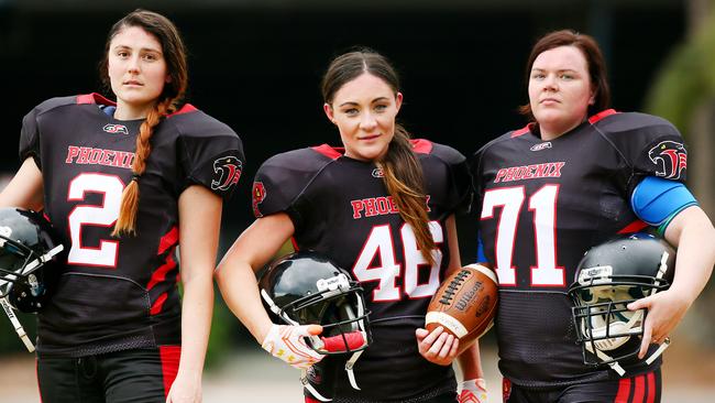 You do get comments': the Australian women making US gridiron