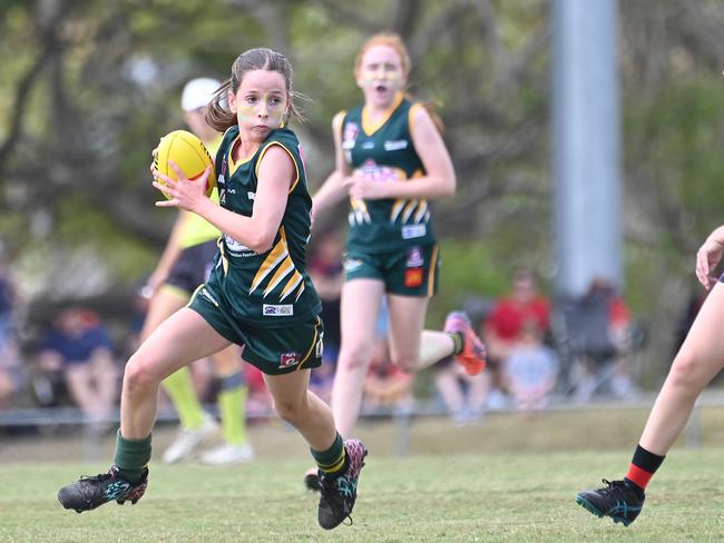 Action from Saturday's McDonaldâ€™s South East Queensland Youth Grand Finals played at Yeronga AFC. 2 September 2023. Picture, John Gass