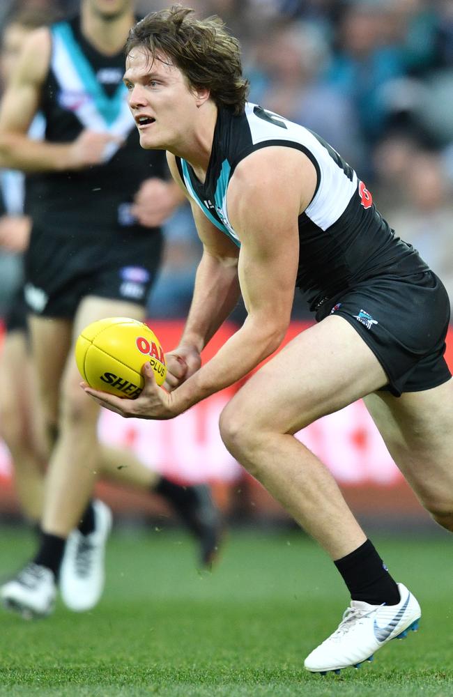 Jared Polec has interest from four Victorian clubs. Picture: AAP Image/David Mariuz