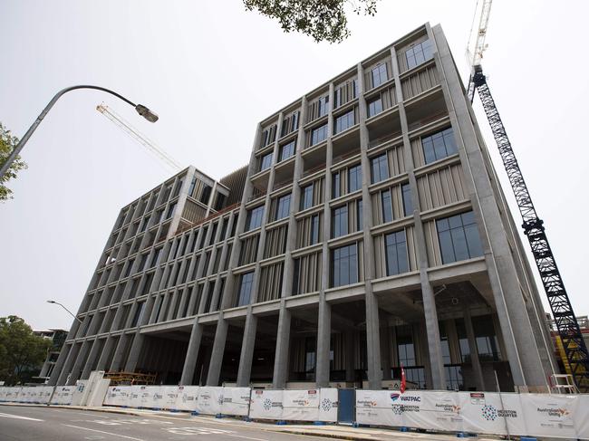 The QIMR Clive Berghofer Medical Research Institute at 300 Herston Rd, Herston. Picture: Attila Csaszar/AAP