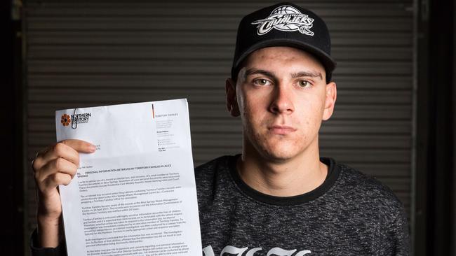 Dylan Voller Angry After Confidential Files Dumped At Alice Springs Tip 
