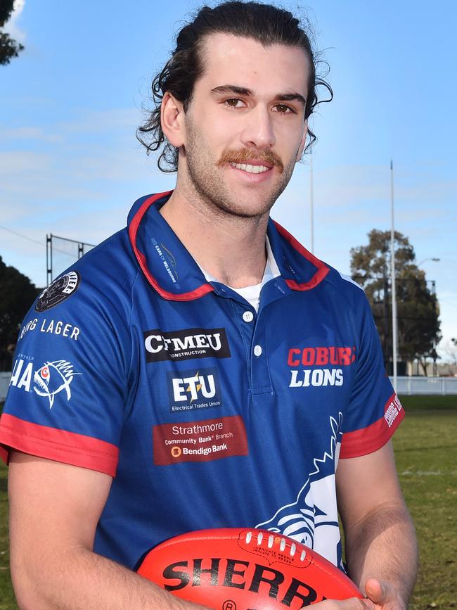 Robbie Fox impressed in the VFL while playing for Coburg. 