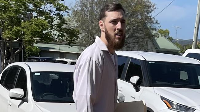 Bryce Cawley was busted speeding at 163km/h – and the court heard he has a history of traffic offending.