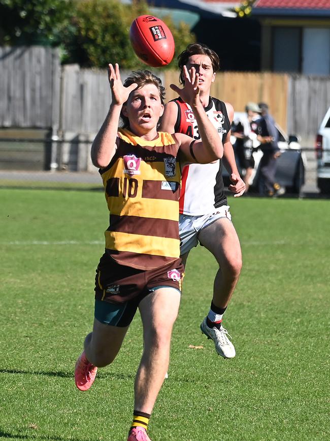 Aspley player Calen Harrop.