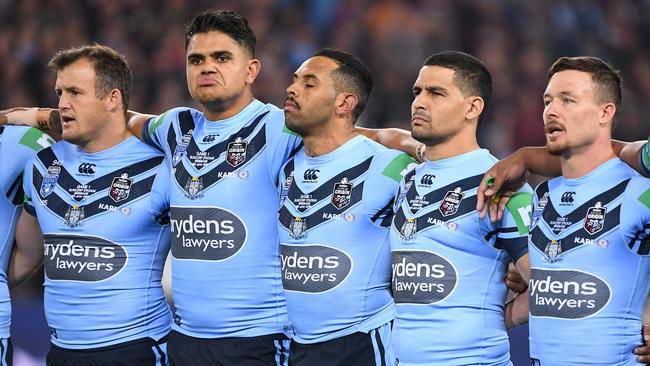 Latrell Mitchell, Josh Addo-Carr, Cody Walker remain quiet during State of Origin.