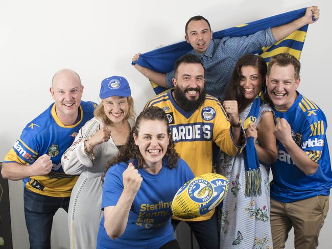 Parramatta Eels fans bow to no one in SuperCoach. Picture: Darren Leigh Roberts