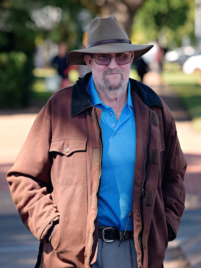 Gardener Owen Laurie leaves Katherine court house