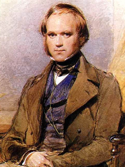 A portrait of naturalist Charles Darwin who was in Hobart in 1836.