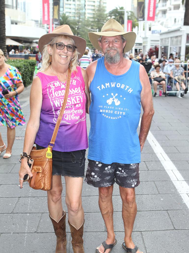 Groundwater. Meryl Dawe, Peter Dawe. 19 October 2024 Broadbeach Picture by Richard Gosling