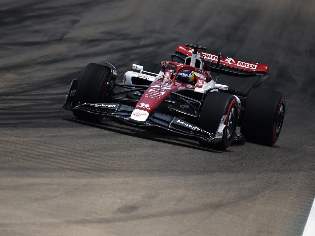 Alfa Romeo have struggled as the season has gone on. Picture: Chris Graythen/Getty Images