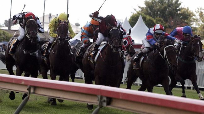 Matthew Smith trained a winner at the inaugural Hawkesbury stand-alone meeting in 2006, with Anden who was ridden by Jim Cassidy. Picture: Carlos Furtado