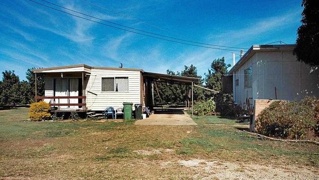 SCENE: The demountable house in the Glasshouse Mountains where Daniel was killed. Picture: QUEENSLAND COURTS