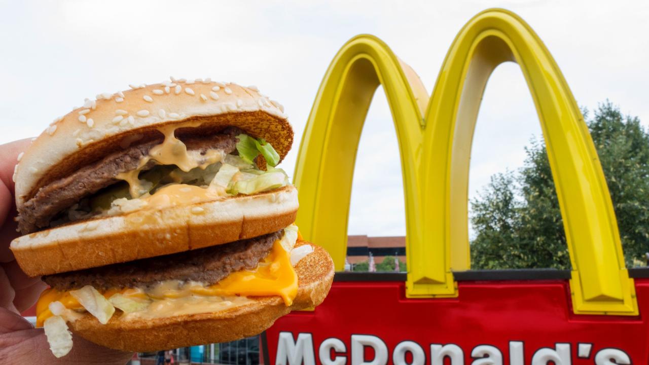 Dehydrated onions are used in the fast food chain’s Big Macs. Picture: AFP PHOTO / Paul J. RICHARDS