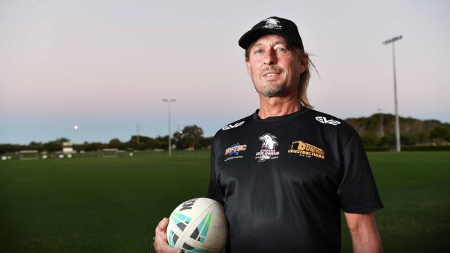 Kawana Dolphins head coach Chris Corbett. Picture: Patrick Woods