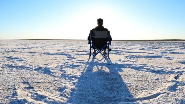 VASC Ford driver Rick Kelly, is wife Elysia and son Lex took a roadtrip through SA to get to The Bend Motorsport Park. Pictures: Rick Kelly,