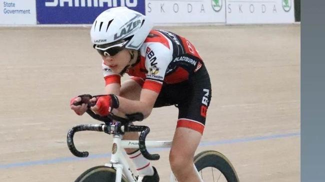 Lachlan Ermert is back in the Victorian state team after being at last year’s national titles. Picture: Blackburn Cycling Club.