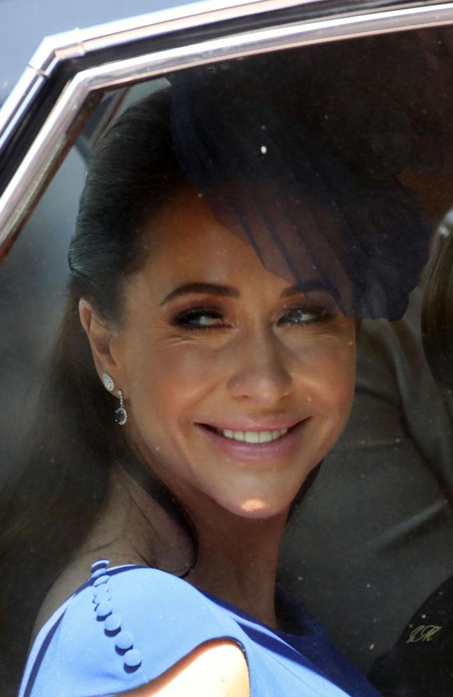 Jessica Mulroney, pictured at the royal wedding, has faced accusations of white privilege in a dispute with a black lifestyle blogger. Picture: AFP