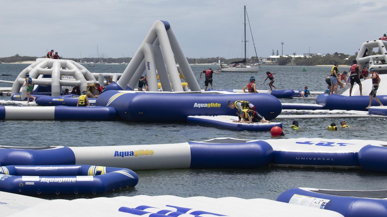 redcliffe inflatable water park