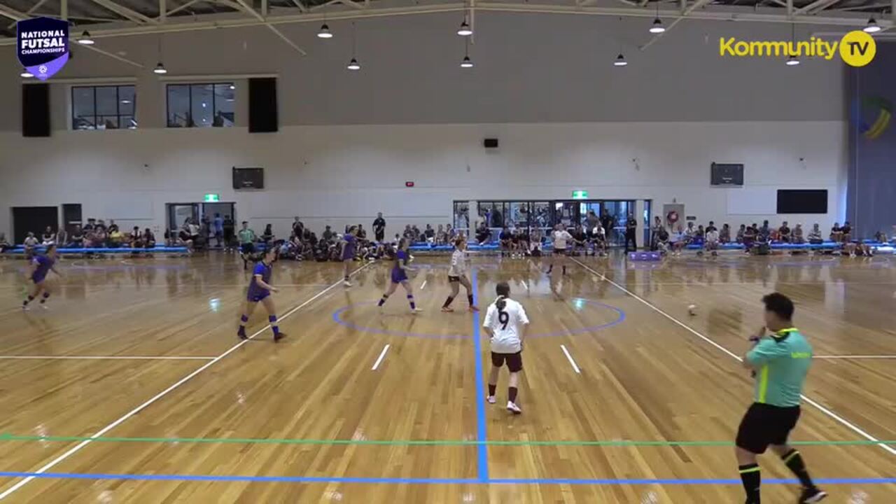 Replay: Football Queensland v Capital Football (U17 Girls) -  2025 National Futsal Championships Day 1