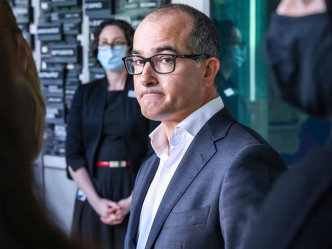 Victorian Acting Premier James Merlino. Picture: NCA NewsWire / Ian Currie