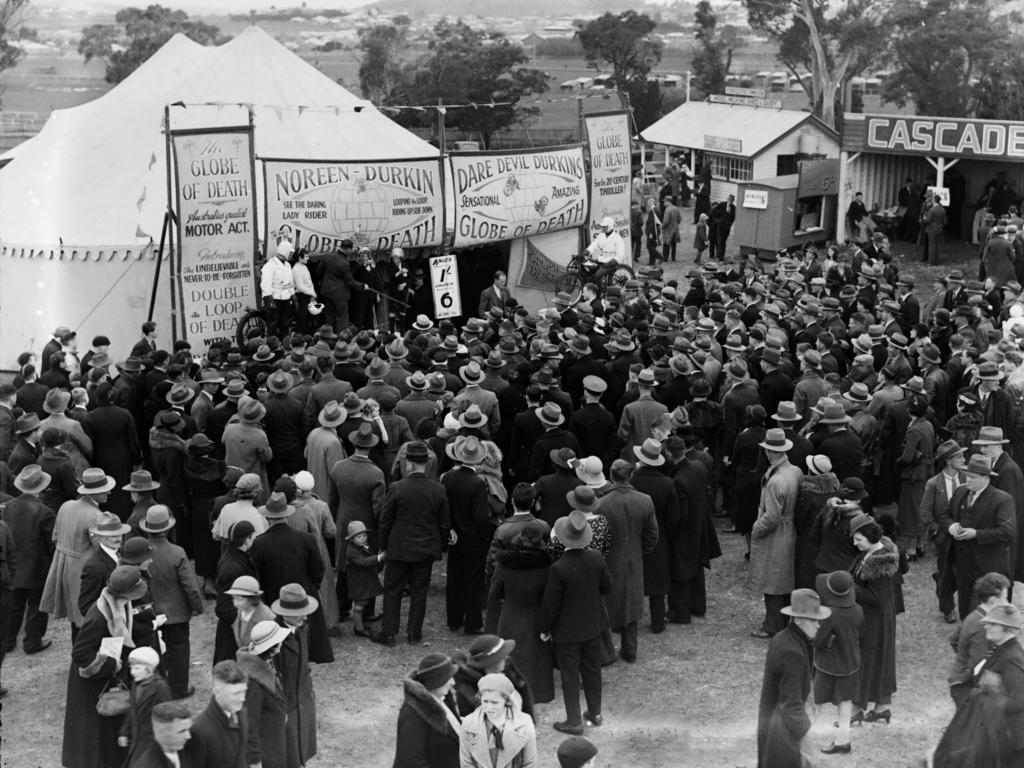 Mercury Archive historical file picture Royal Hobart Show.