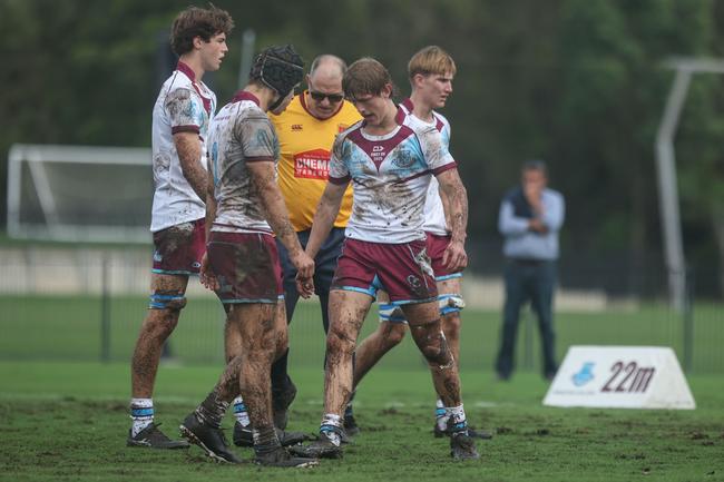 QLD_WSN_ROUND_WK50 Saturday May 17, 2025 – TAS First XV rugby union between Ormiston College and St Paul's College. Played at Ormiston college, Ormiston. Photography by Stephen Archer