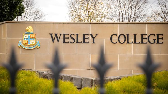 Wesley College will increase its fees by almost 7 per cent in 2024. Picture: Mark Stewart