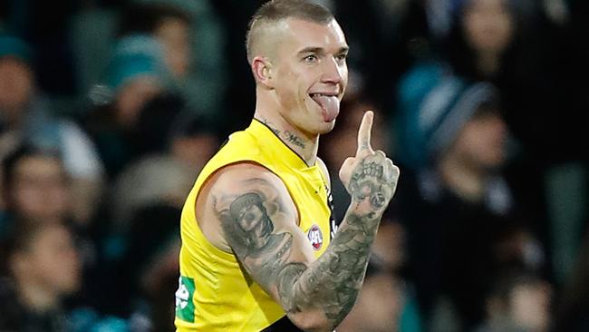 Should the Gold Coast look at recruiting Dustin Martin? Picture: Getty Images