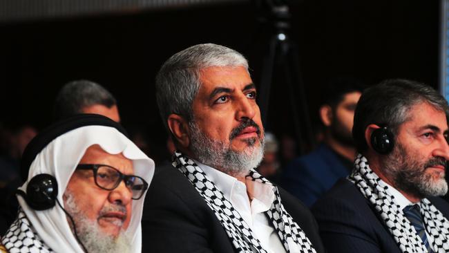 Khaled Mashaal is a moderate who could take Hamas on the path to peace. Picture: NurPhoto via Getty Images.